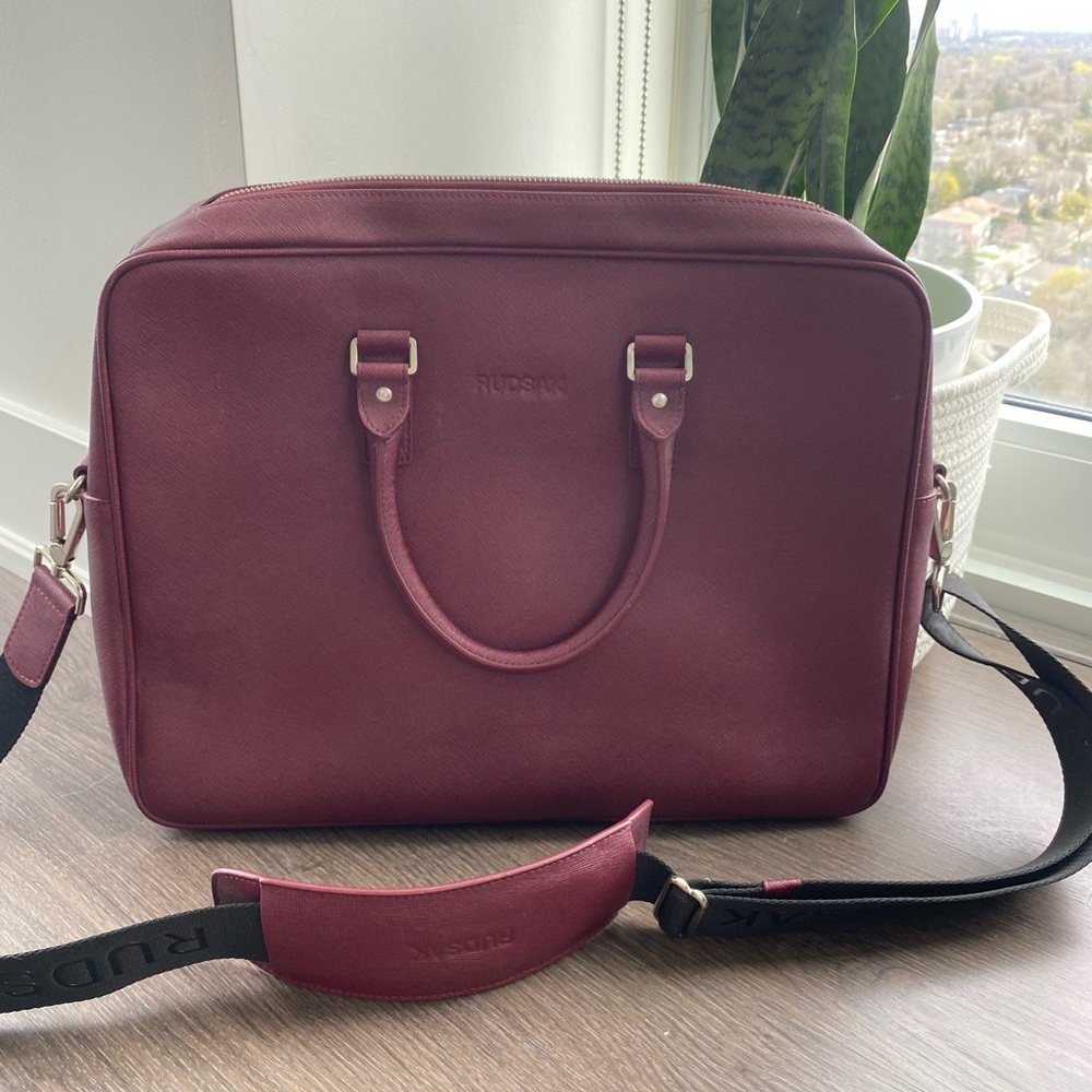 Rudsak leather laptop bag